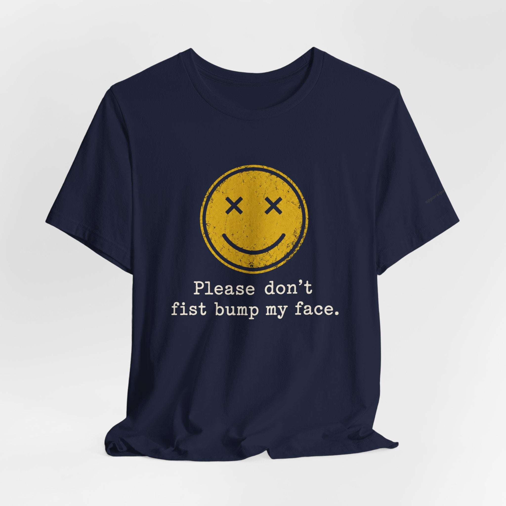 Please don't fist bump my face.