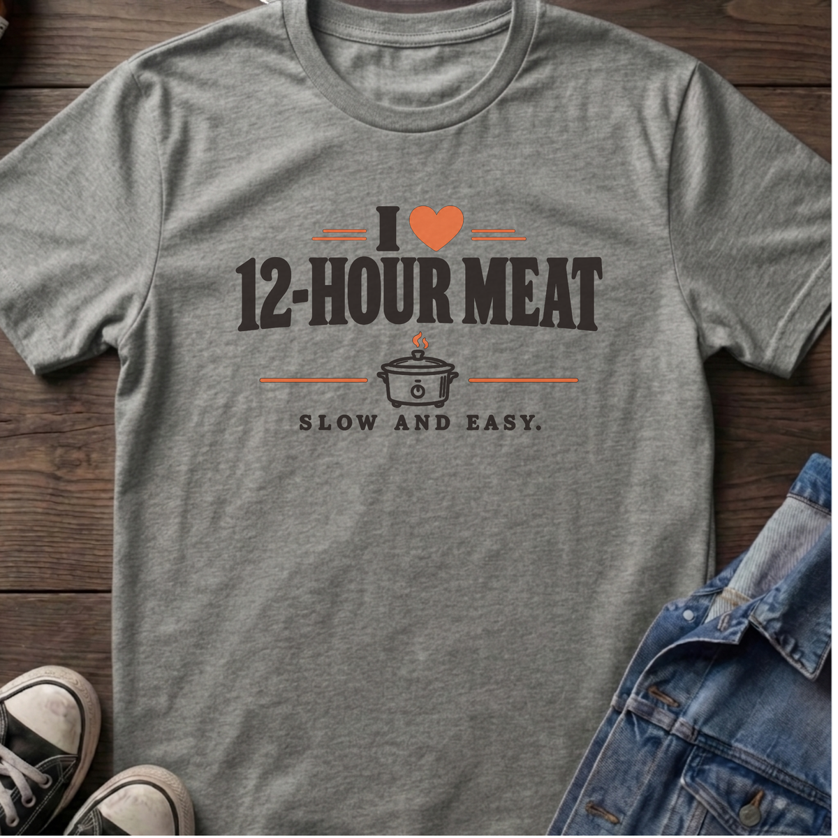 12-hour meat T-shirt