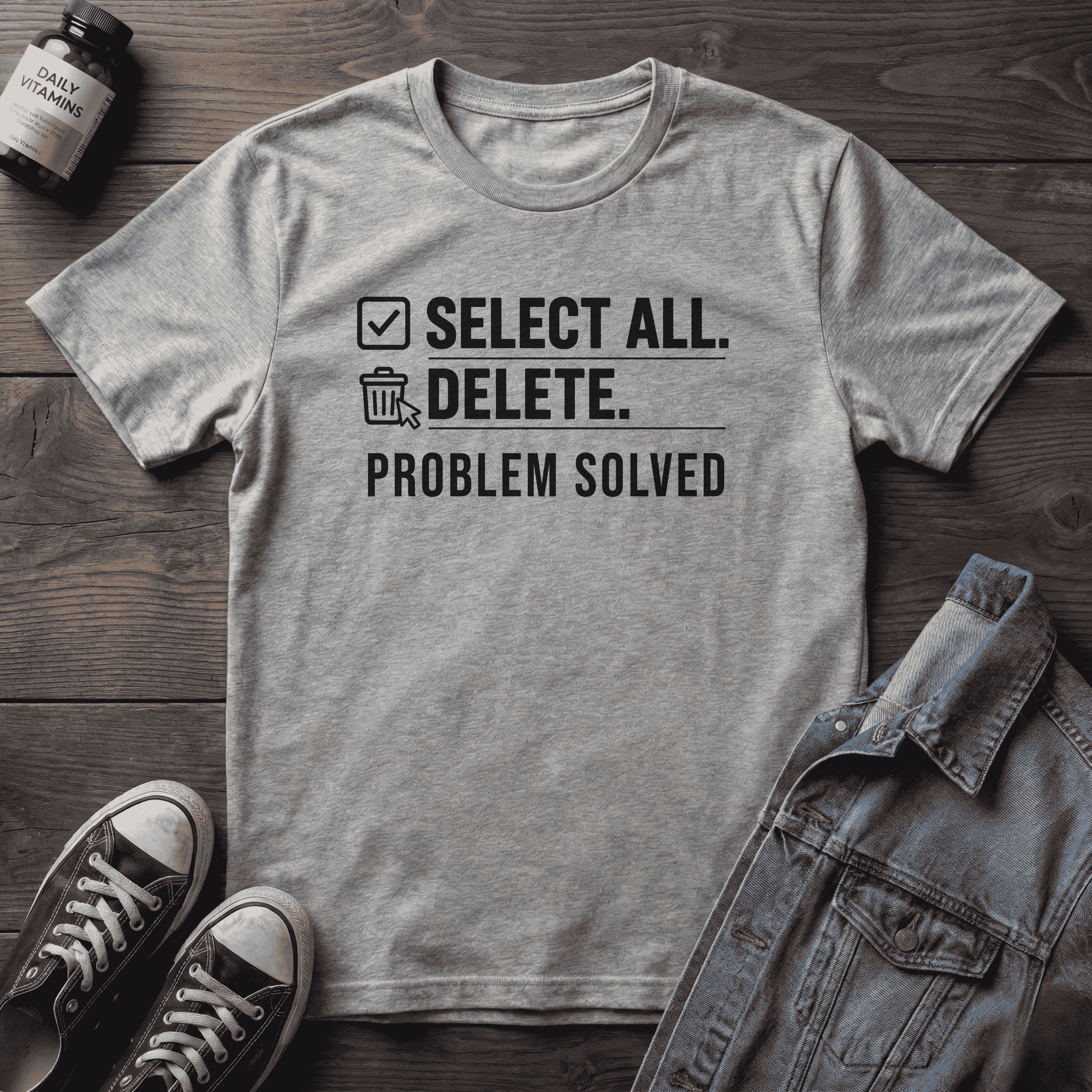 Select All, Delete, Problem Solved