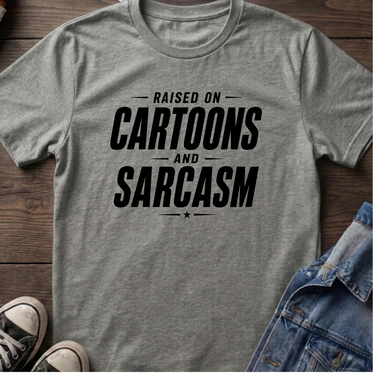 Raised on Cartoons and Sarcasm