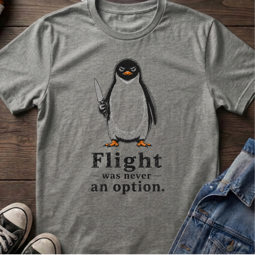 Flight was never an option