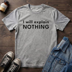 I will explain NOTHING