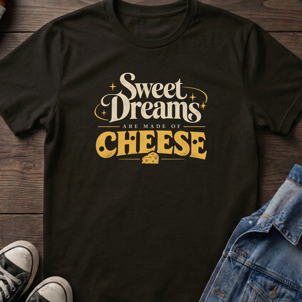 Sweet dreams cheese T-shirt