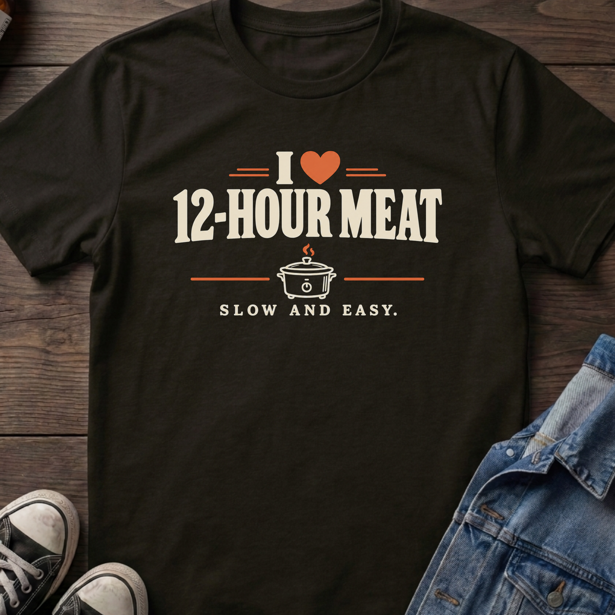 12-hour meat T-shirt