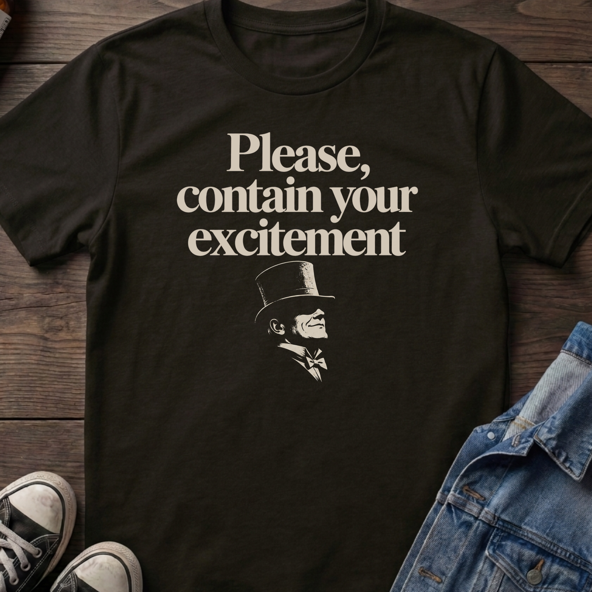 Please, contain your excitement