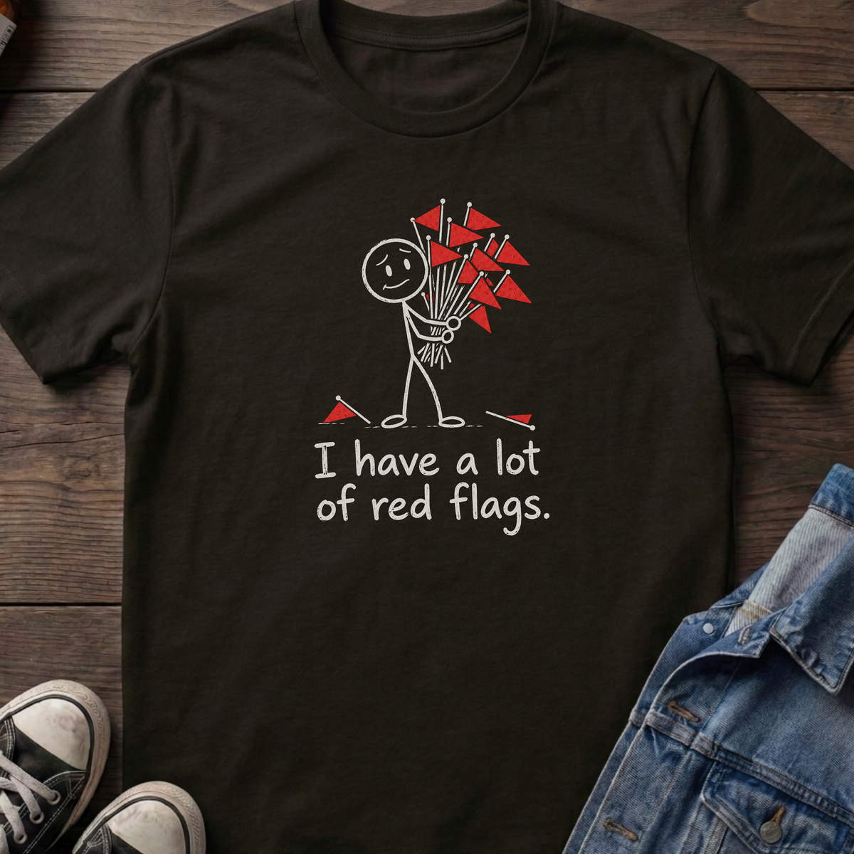 Lots of red flags T-shirt