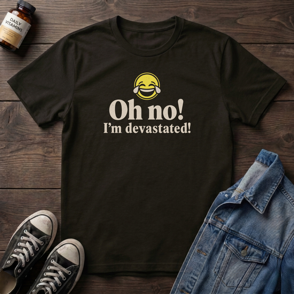 Oh no! I'm devastated!
