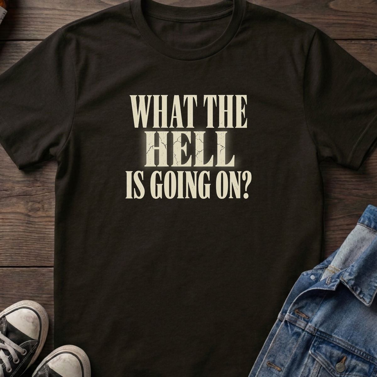 What the hell is going on T-shirt