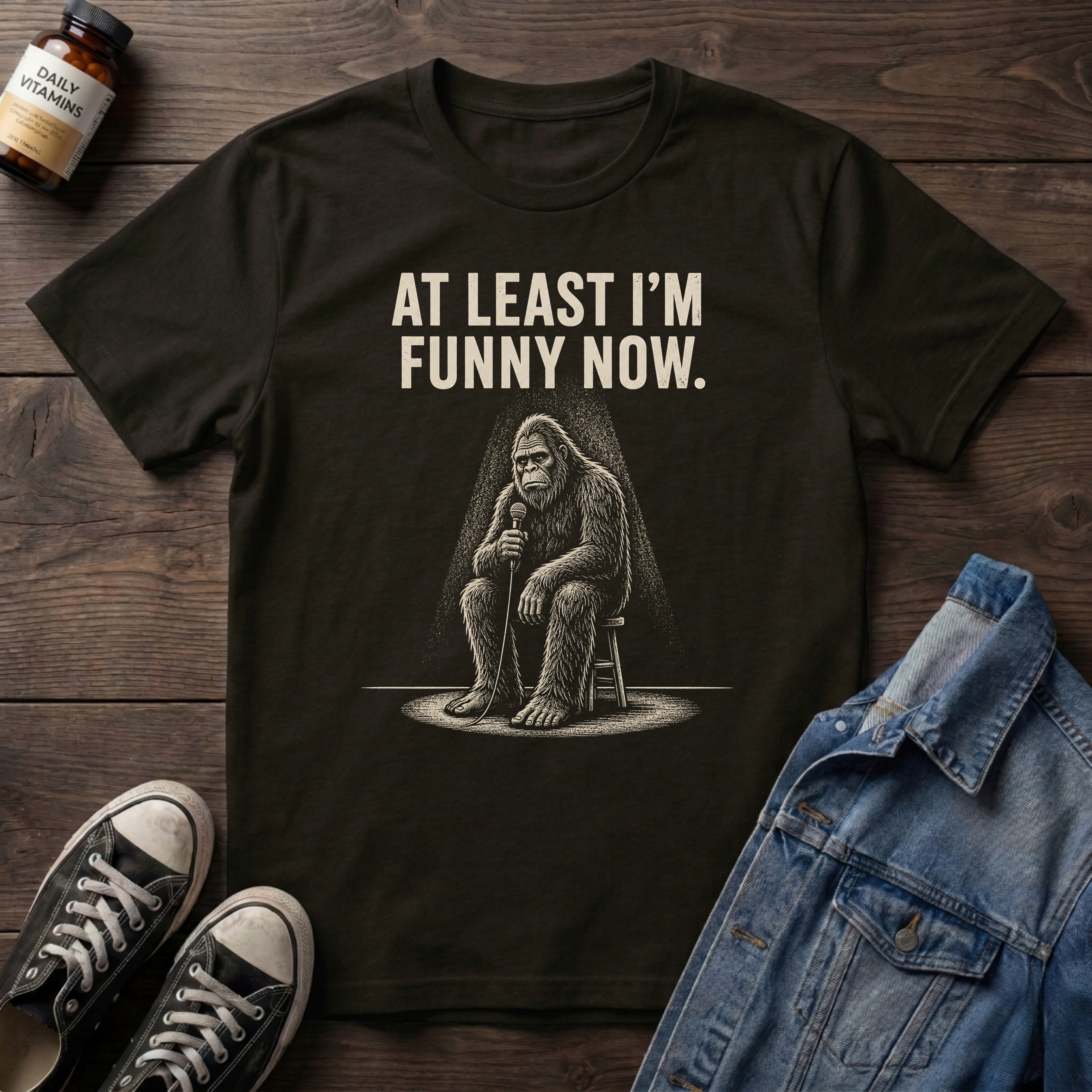 AT LEAST I'M FUNNY NOW - Bigfoot