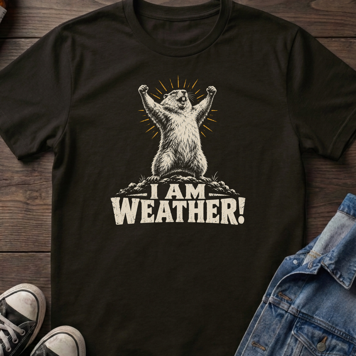 I am weather T-shirt
