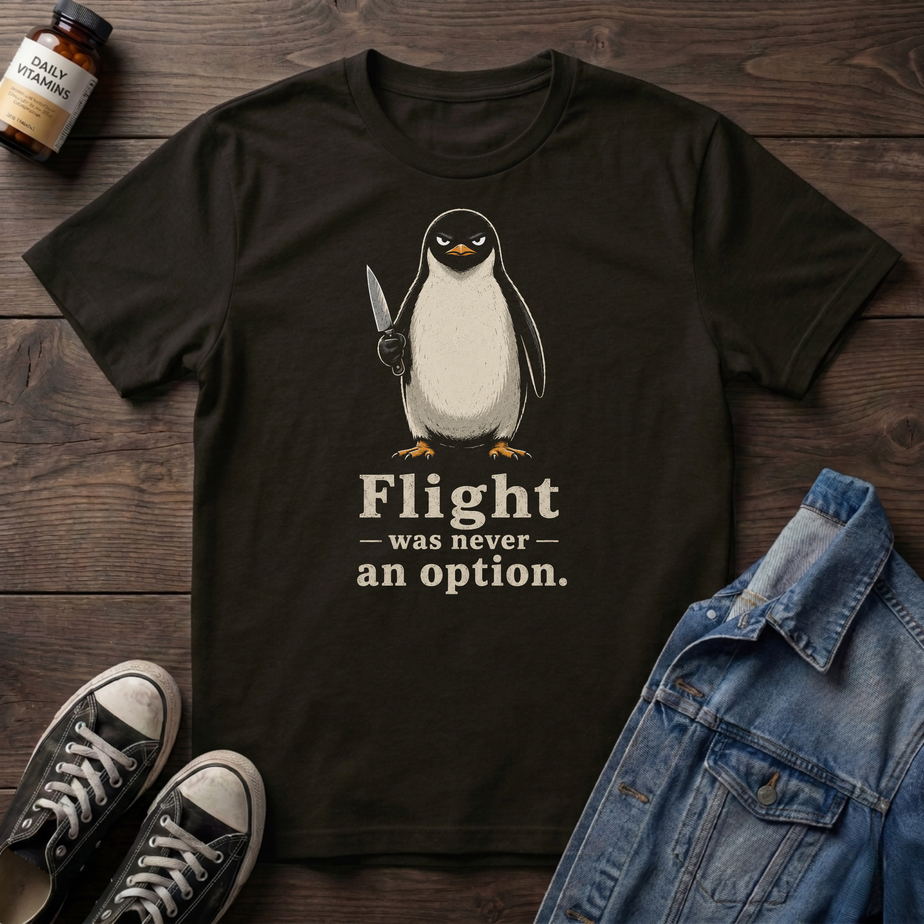 Flight was never an option