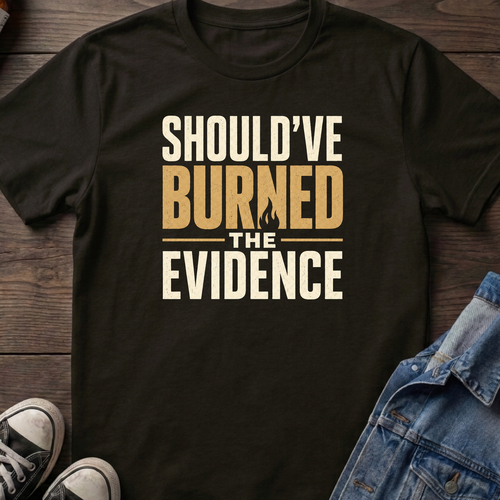 SHOULD'VE BURNED THE EVIDENCE