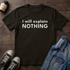 I will explain NOTHING