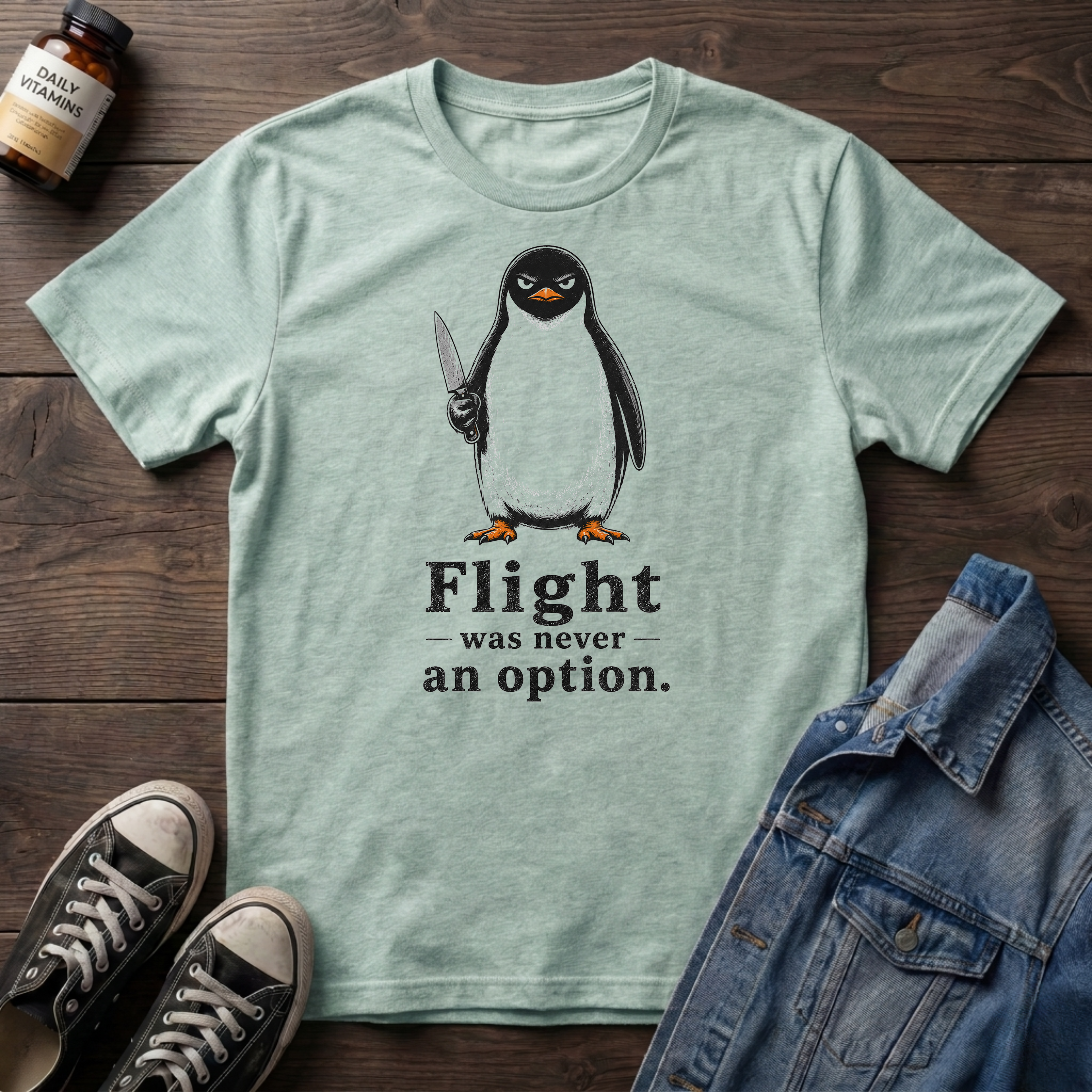 Flight was never an option