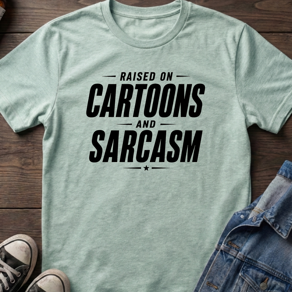 Raised on Cartoons and Sarcasm
