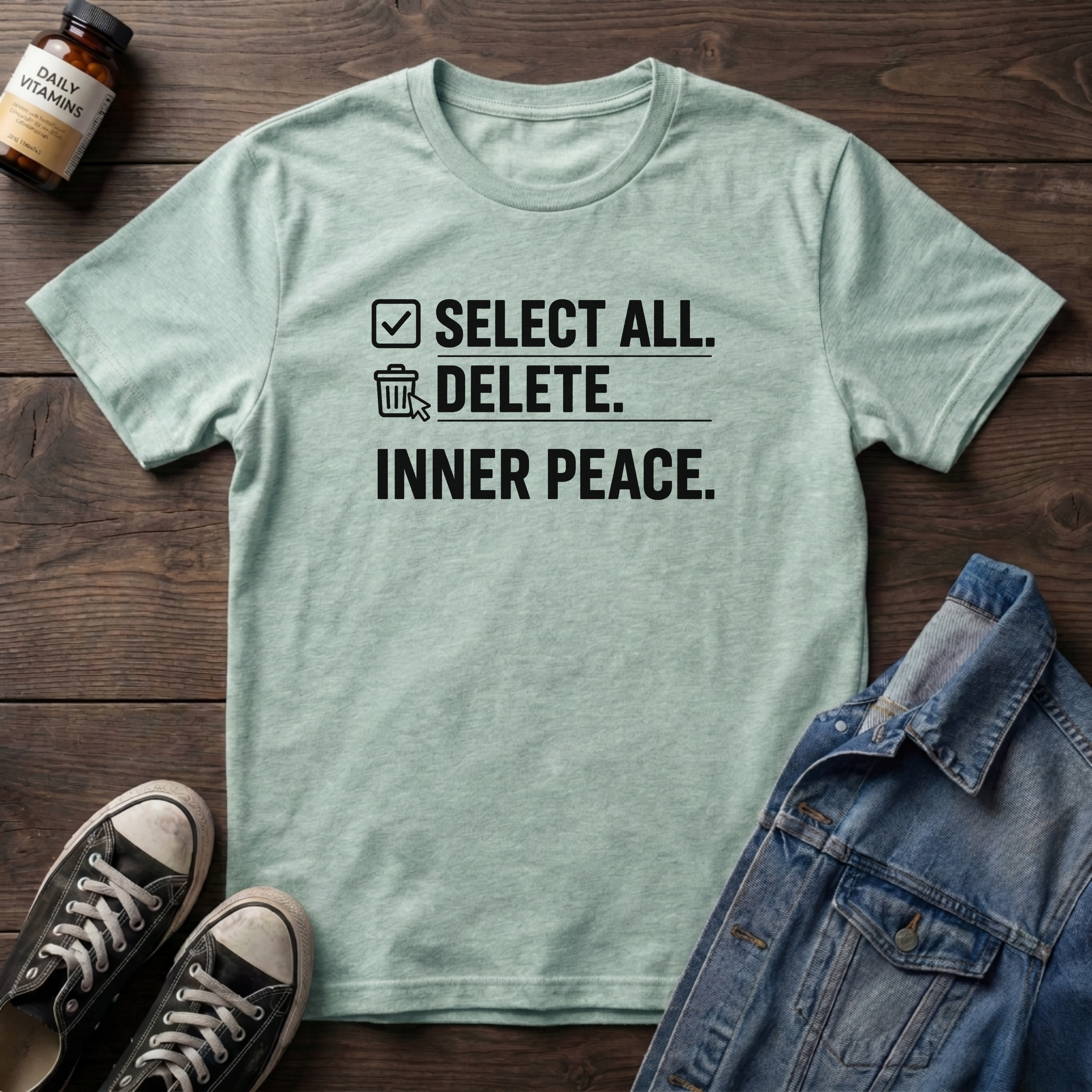 Select All, Delete, Inner Peace
