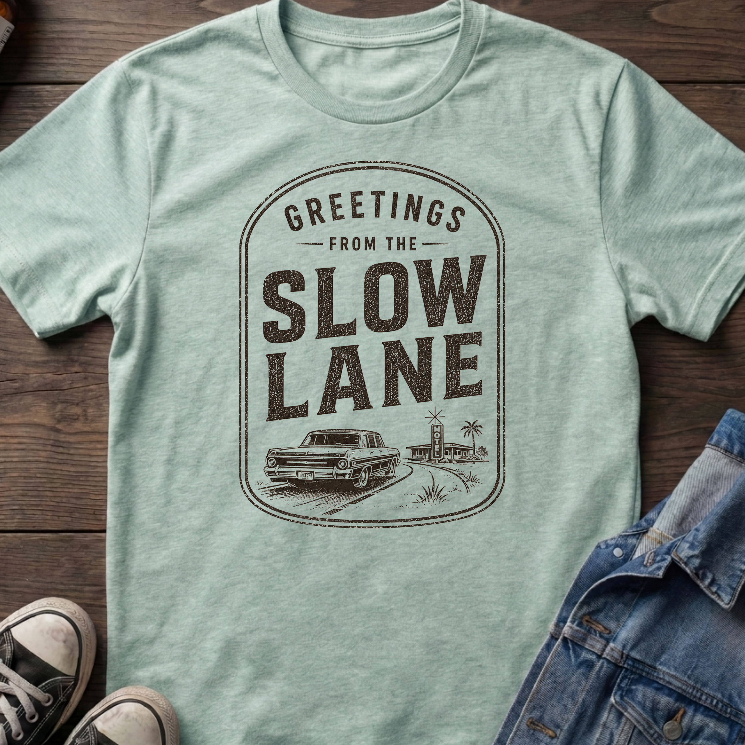 GREETINGS FROM THE SLOW LANE