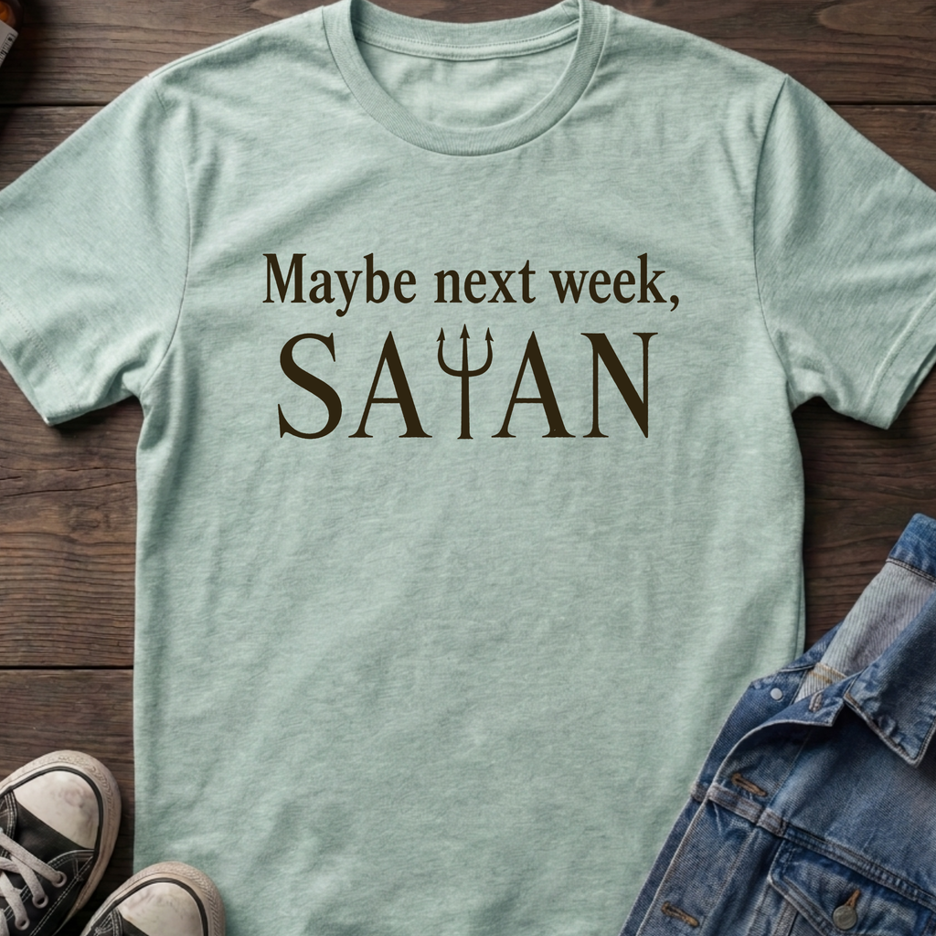 Maybe next week, SATAN