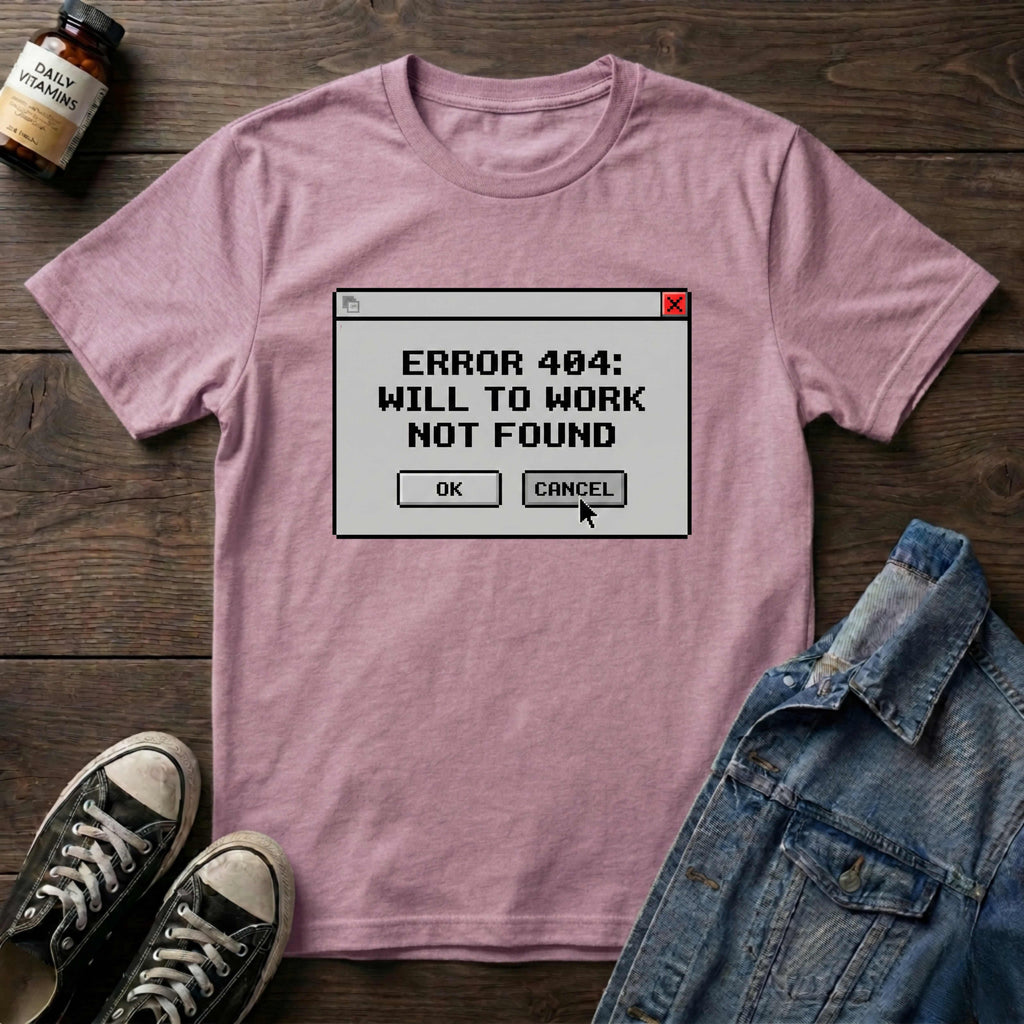 Error 404: Will to Work not Found