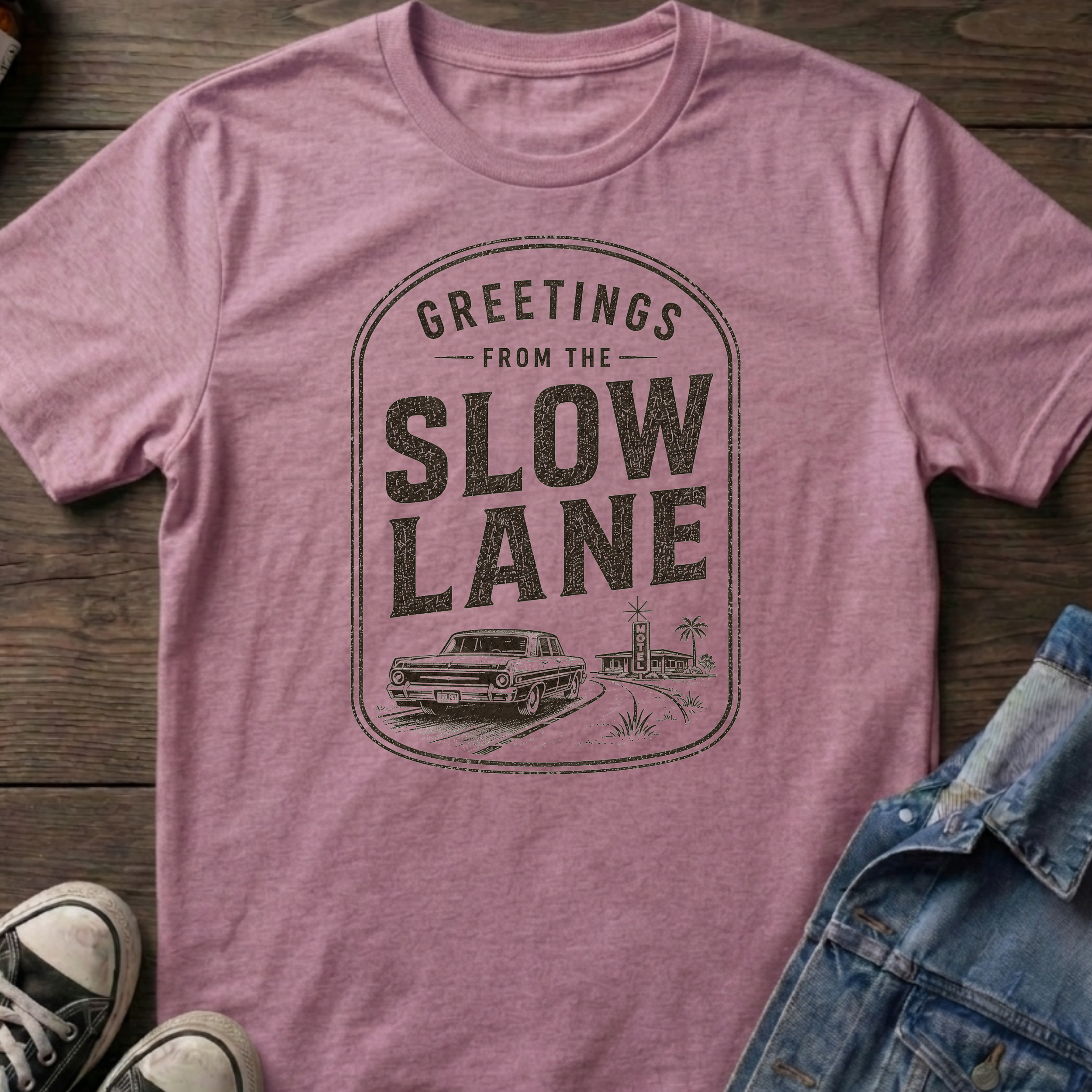 GREETINGS FROM THE SLOW LANE
