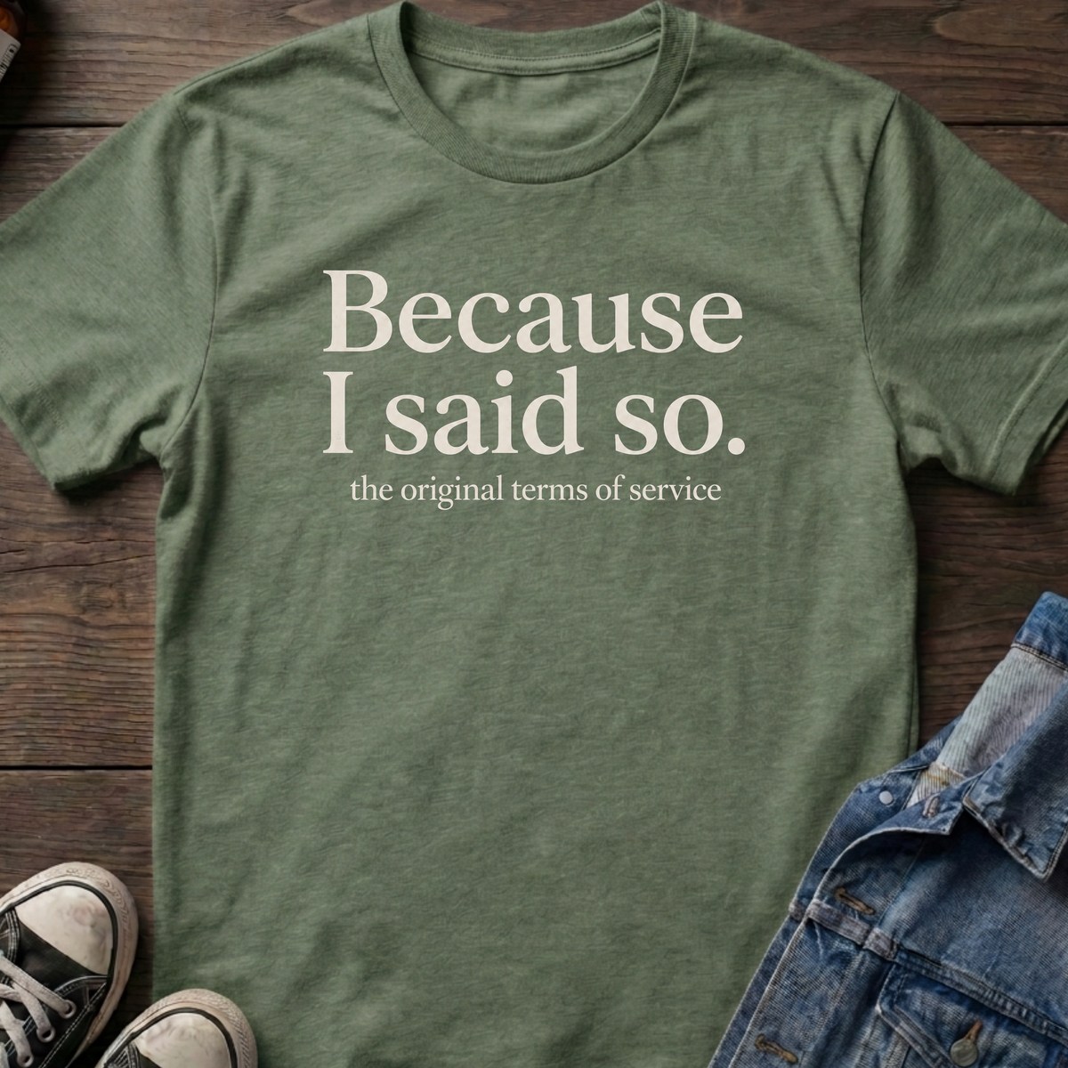 Because I said so.
