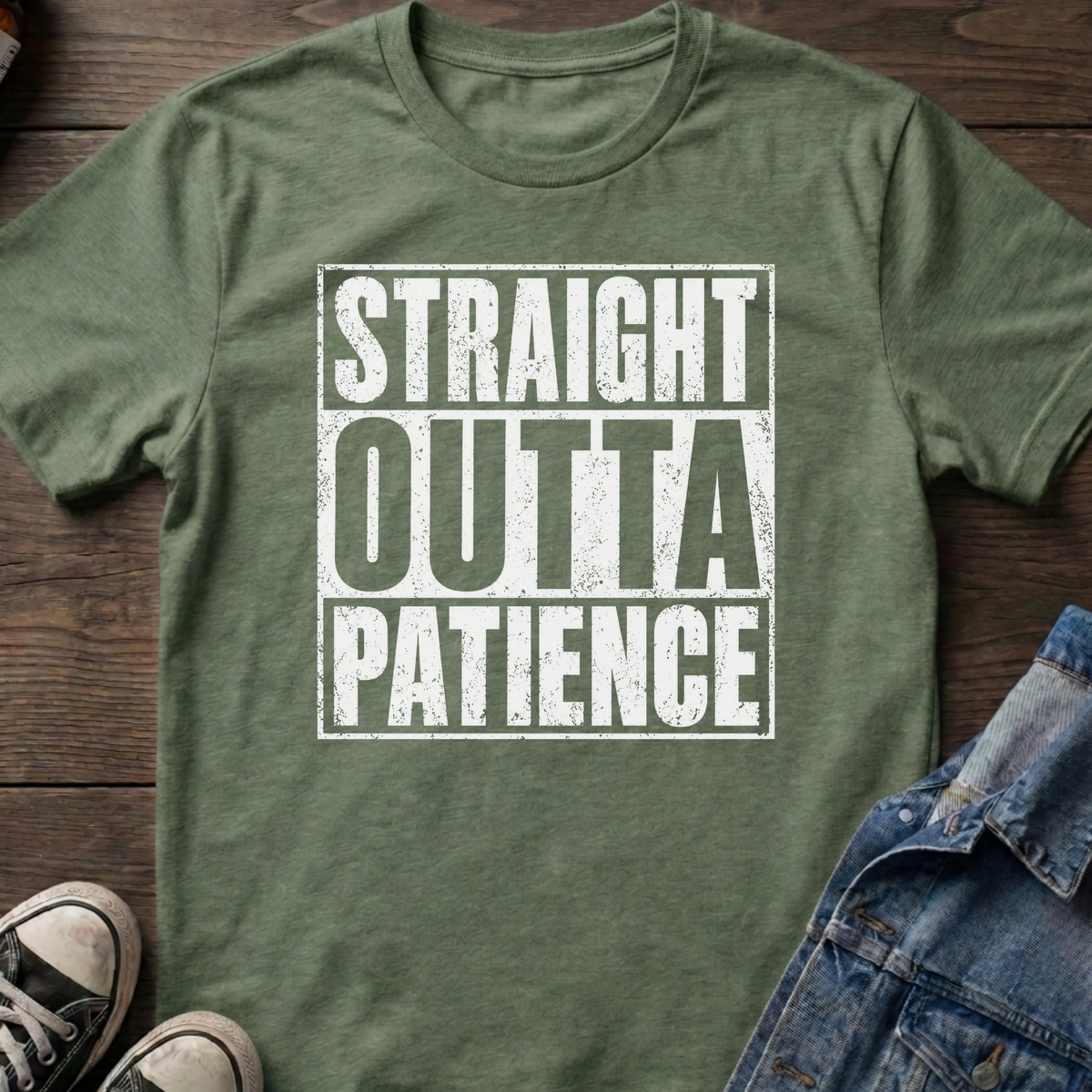 Strait outta patience T-shirt