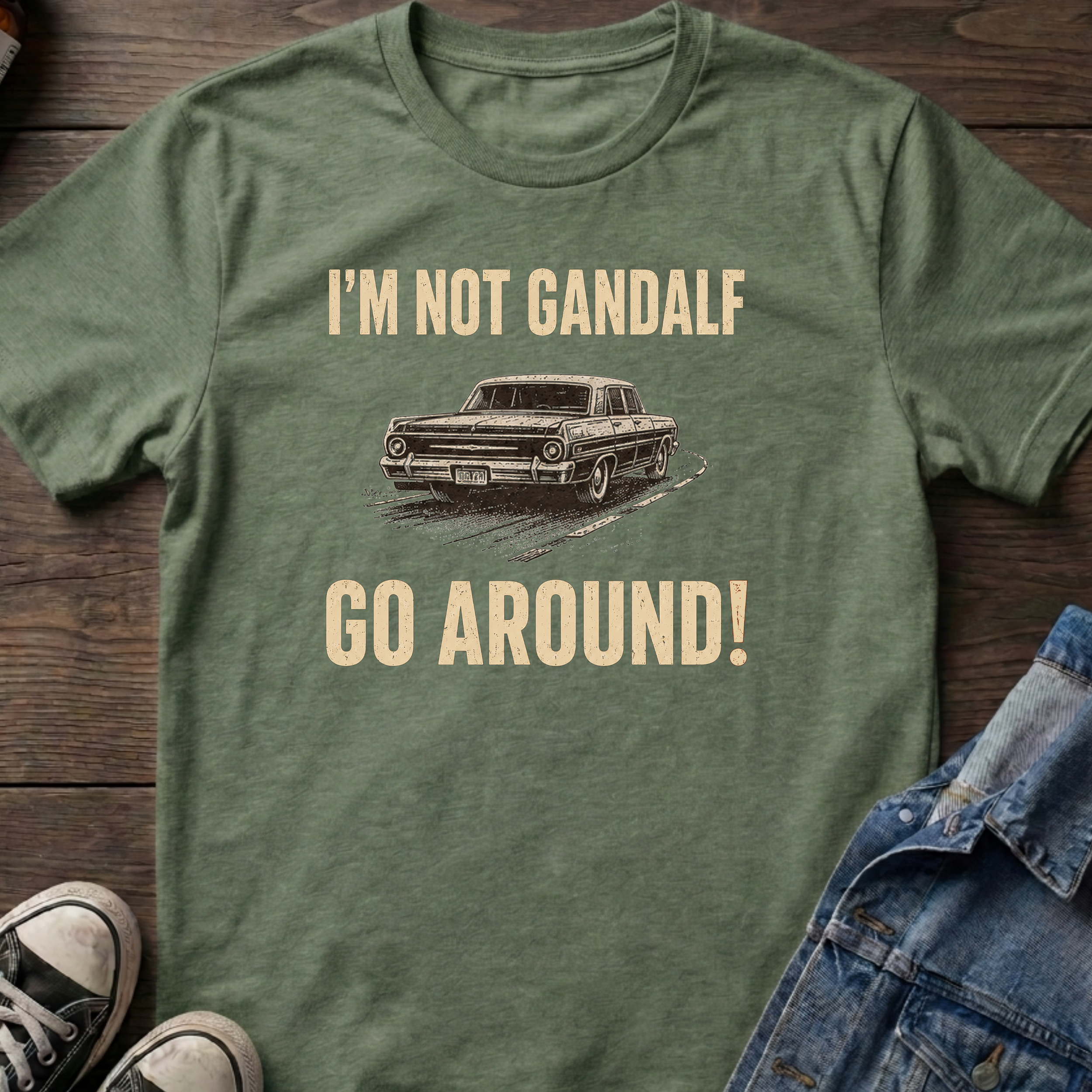 I'M NOT GANDALF GO AROUND!