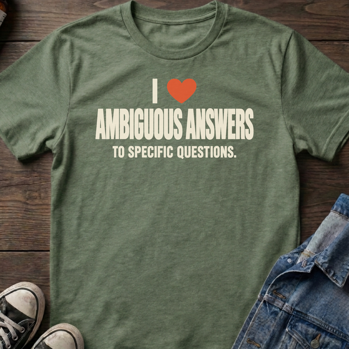 Ambiguous answers T-shirt