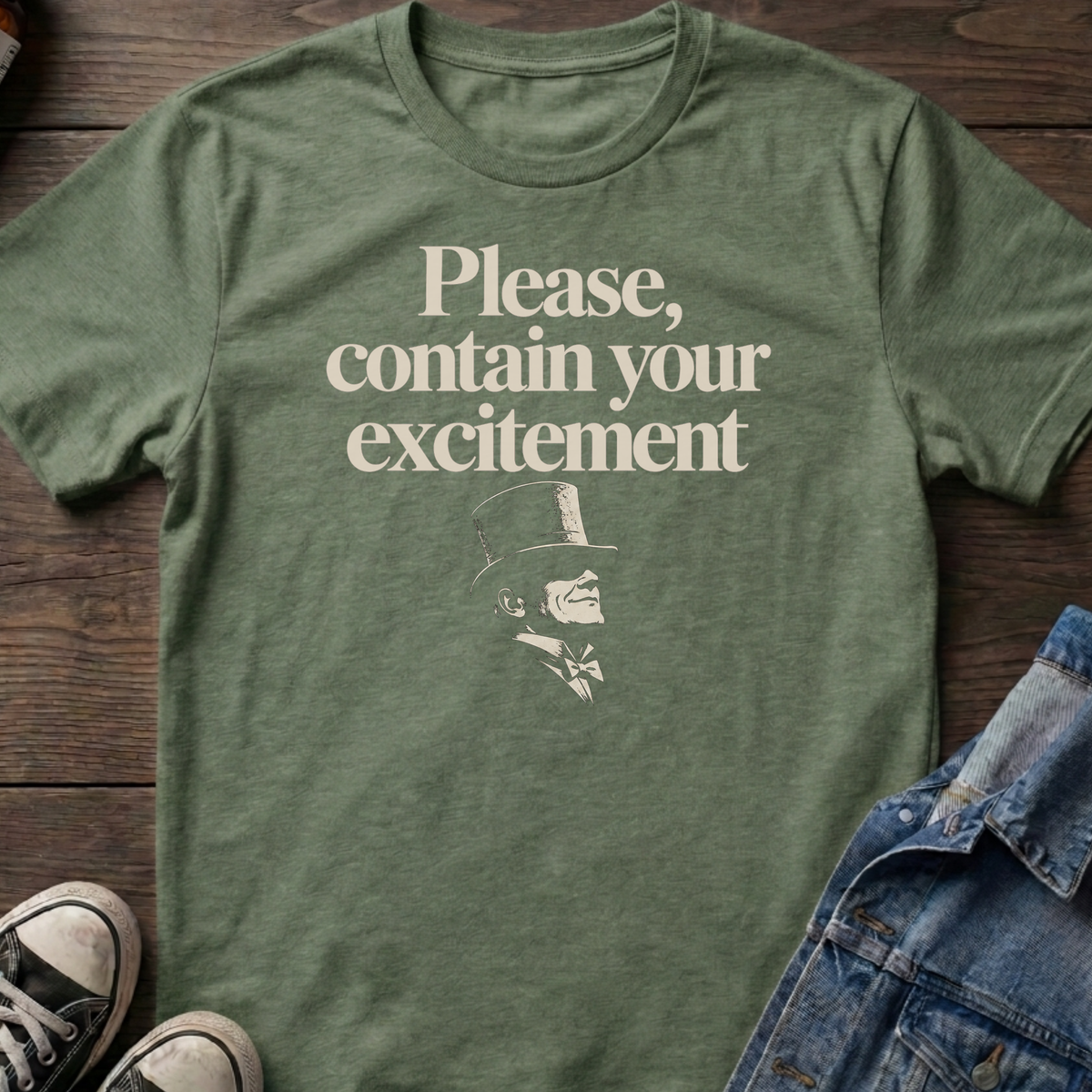 Please, contain your excitement
