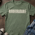 Biodegradable T-shirt