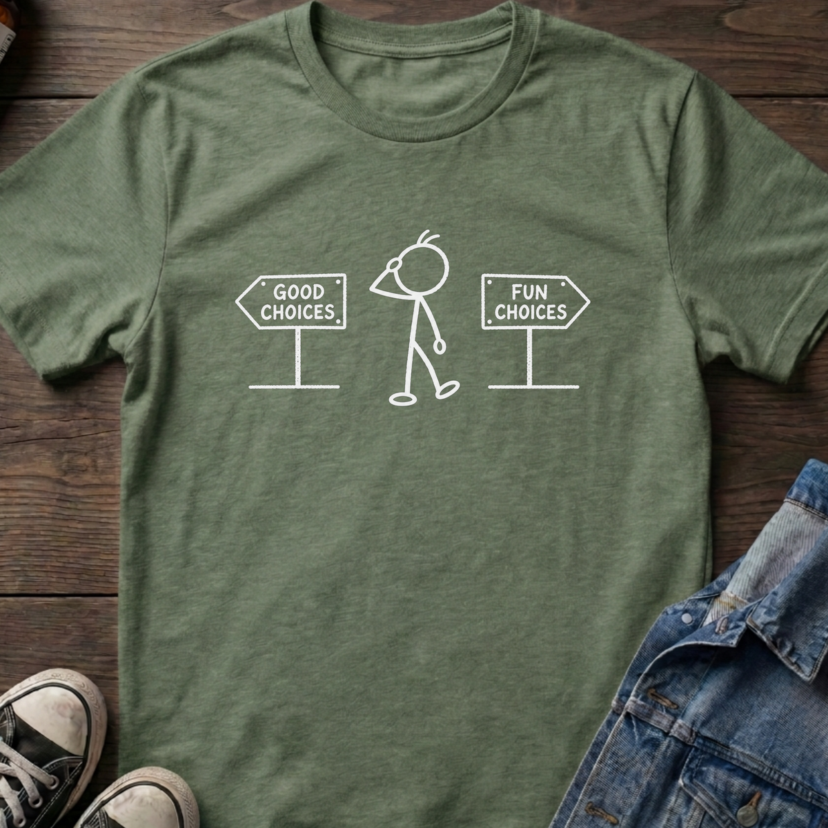 Good vs. fun T-shirt