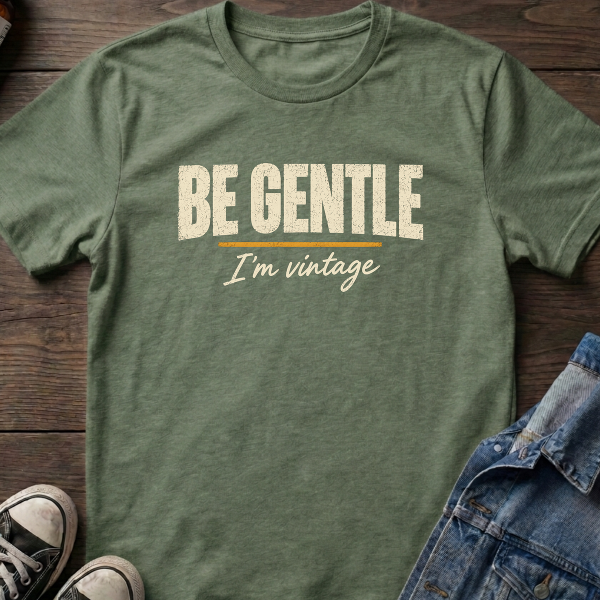 Be gentle, I'm vintage T-shirt
