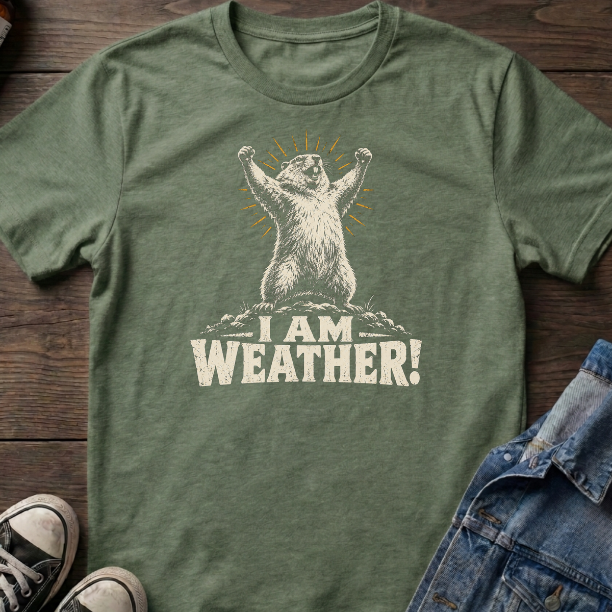 I am weather T-shirt