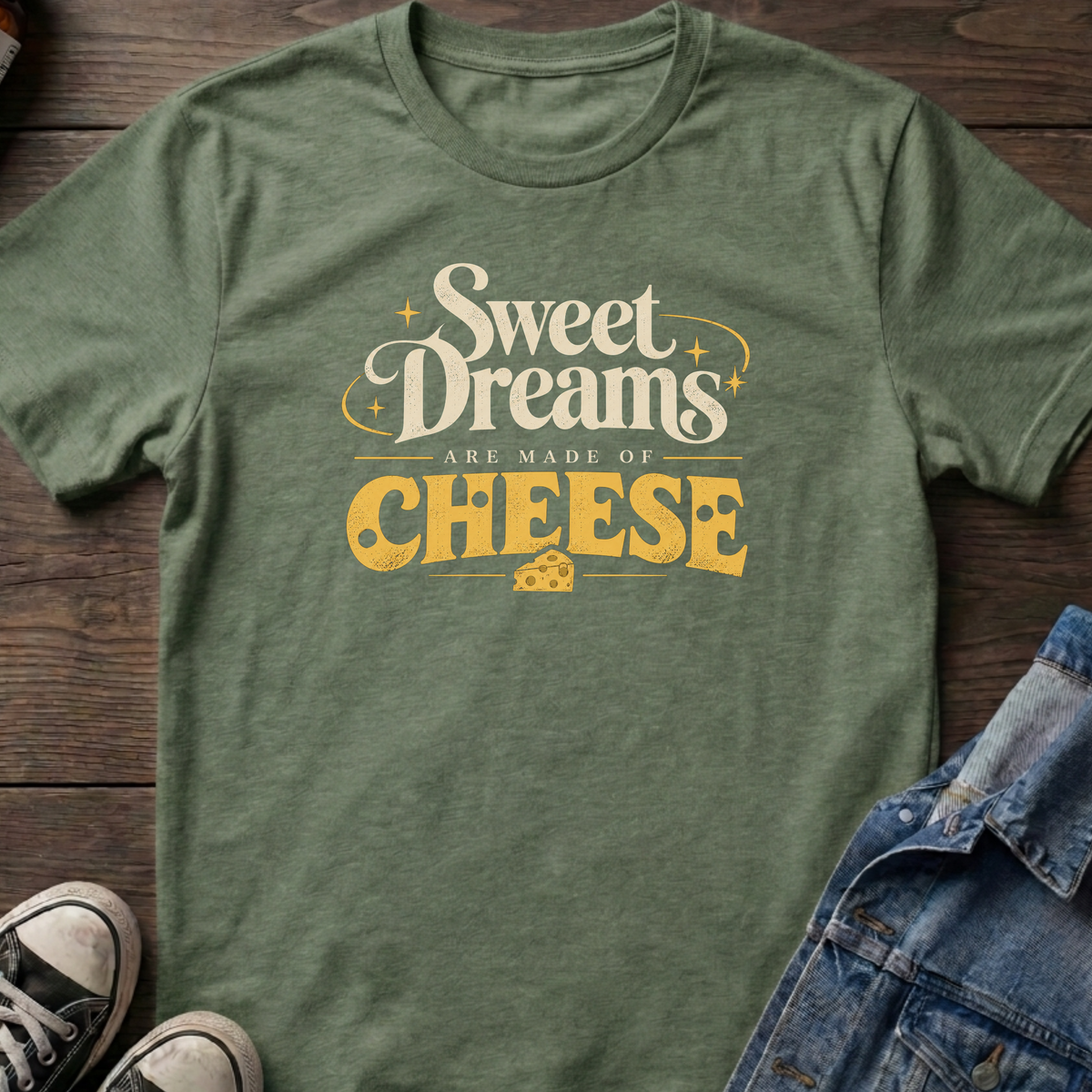 Sweet dreams cheese T-shirt