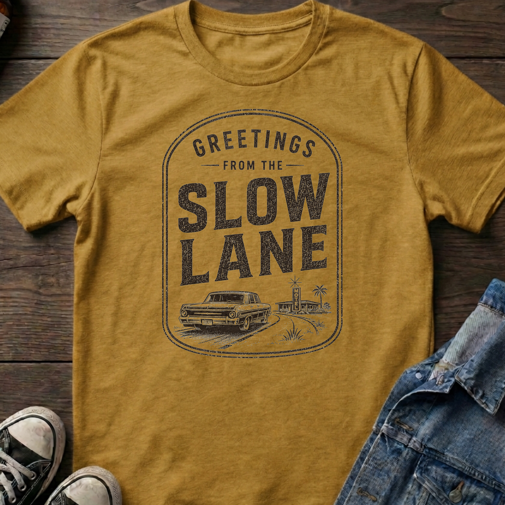GREETINGS FROM THE SLOW LANE