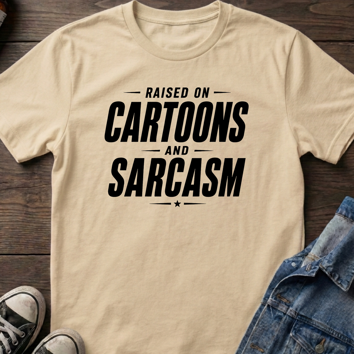 Raised on Cartoons and Sarcasm