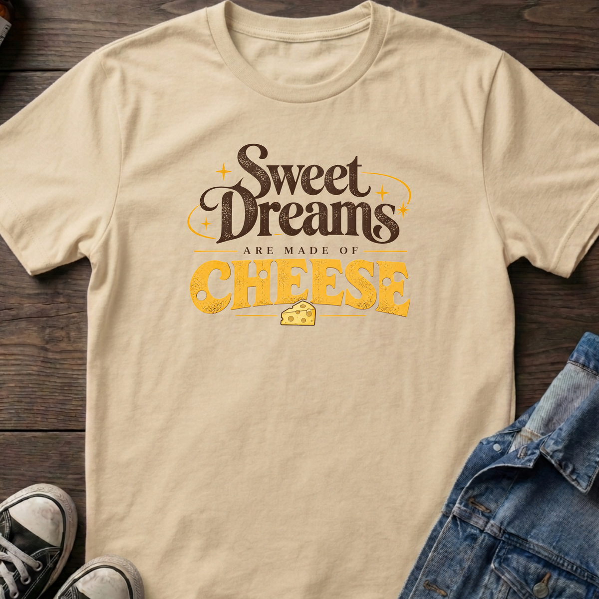 Sweet dreams cheese T-shirt