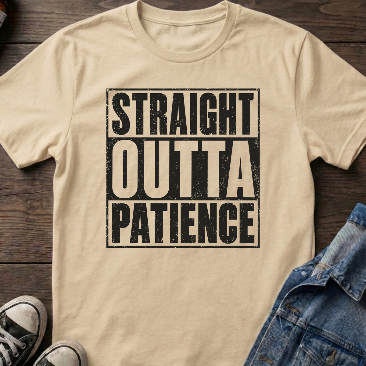 Strait outta patience T-shirt