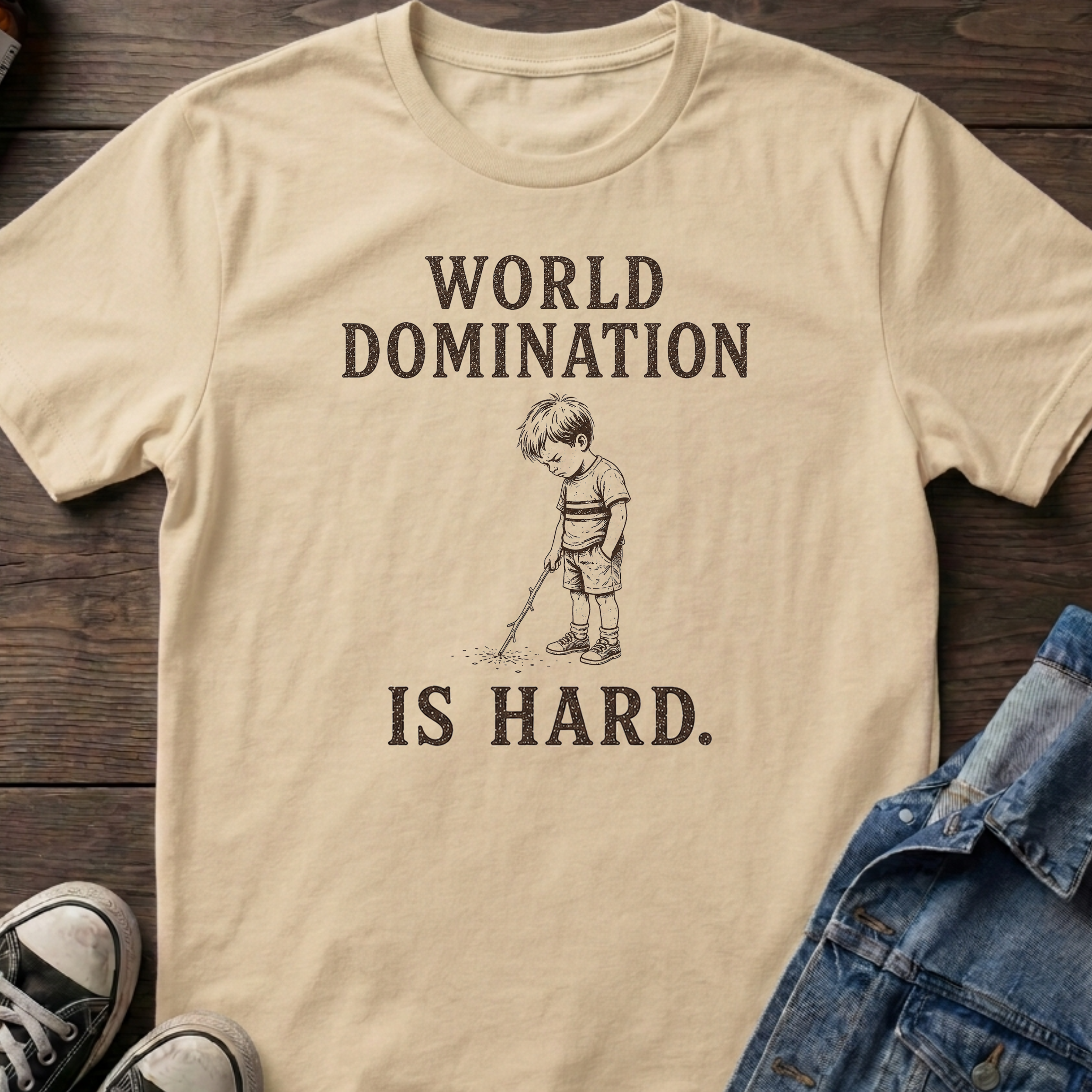 WORLD DOMINATION IS HARD.