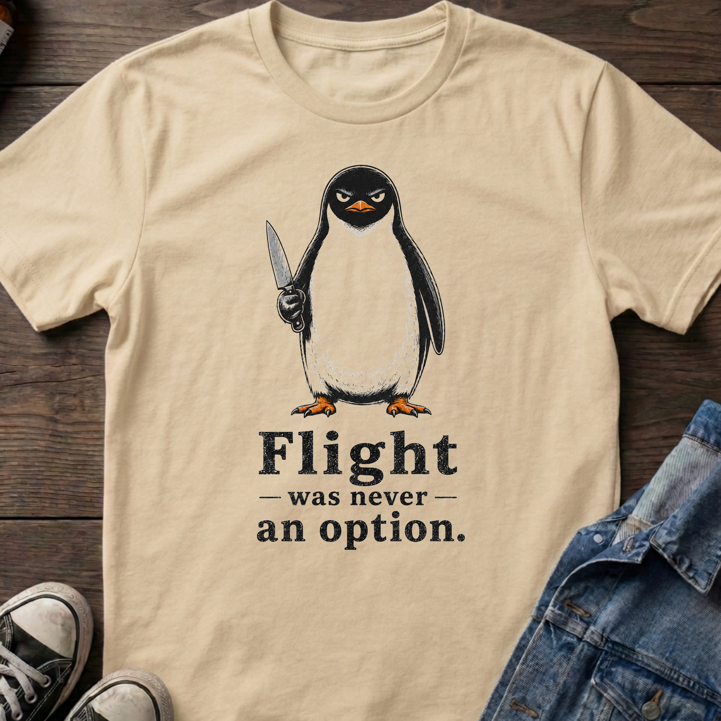 Flight was never an option