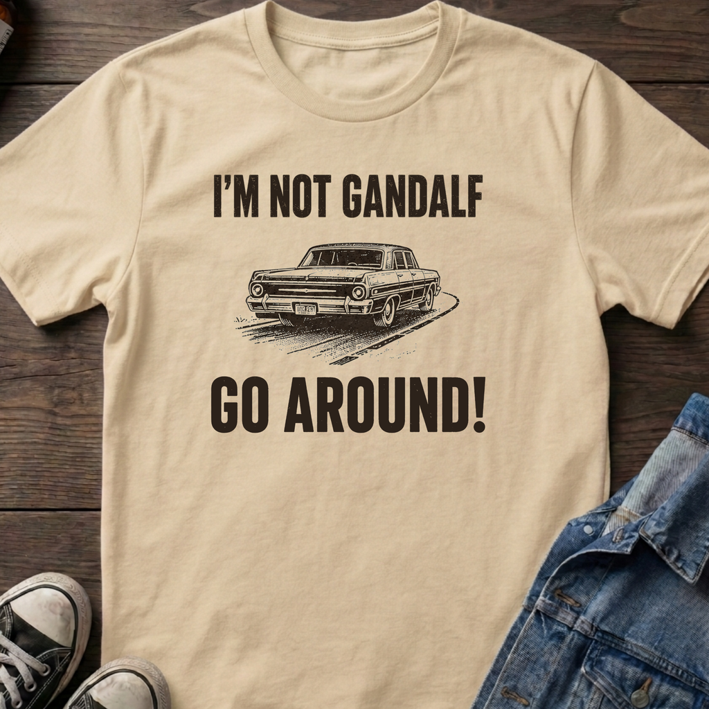 I'M NOT GANDALF GO AROUND!