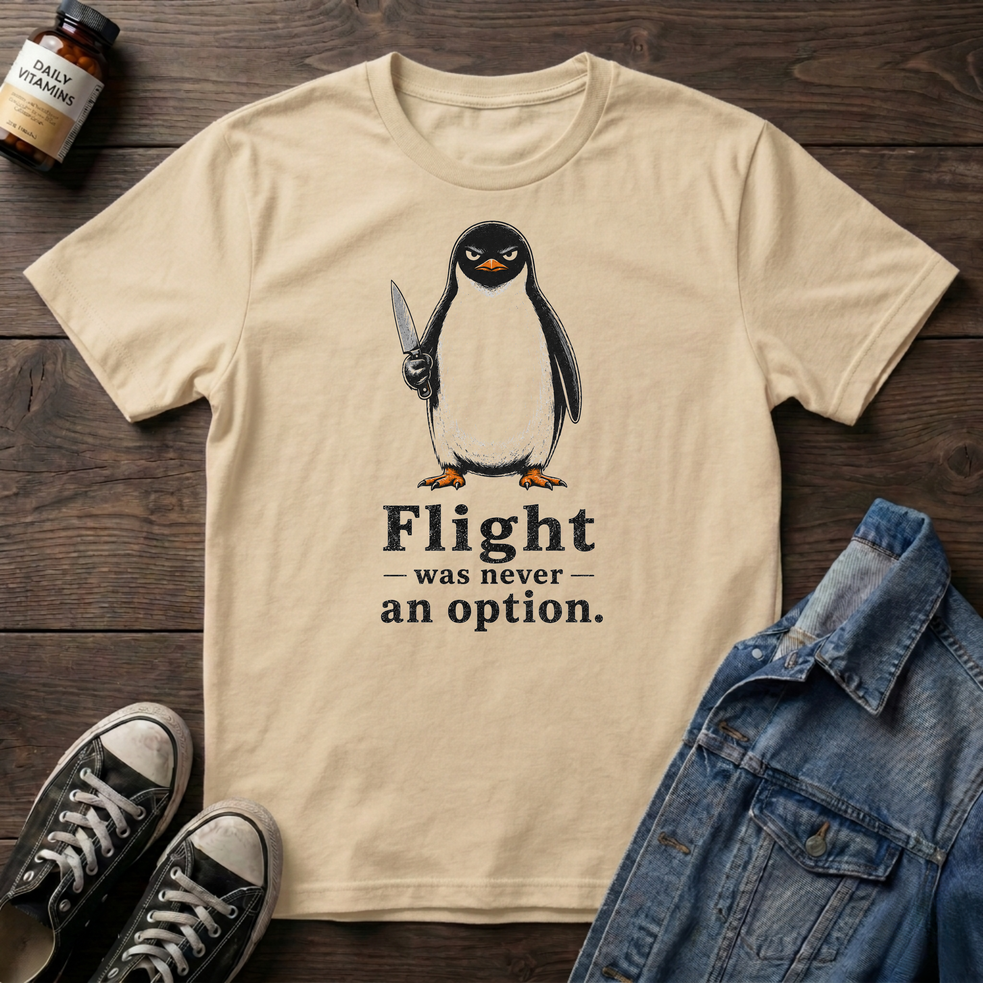 Flight was never an option
