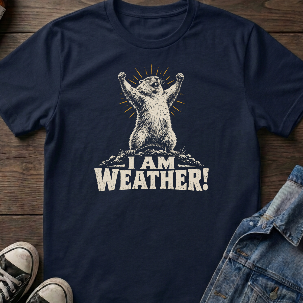 I am weather T-shirt