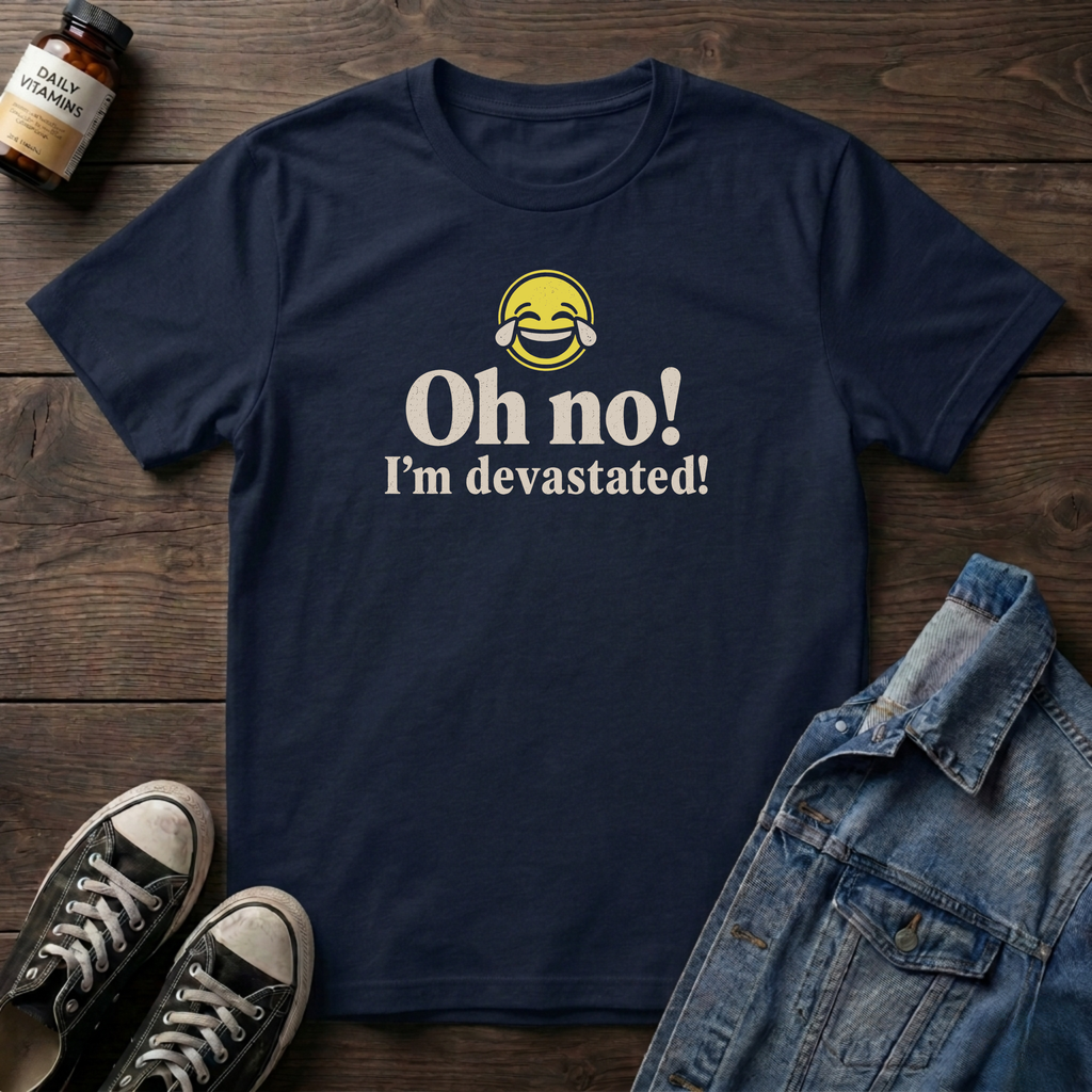 Oh no! I'm devastated!