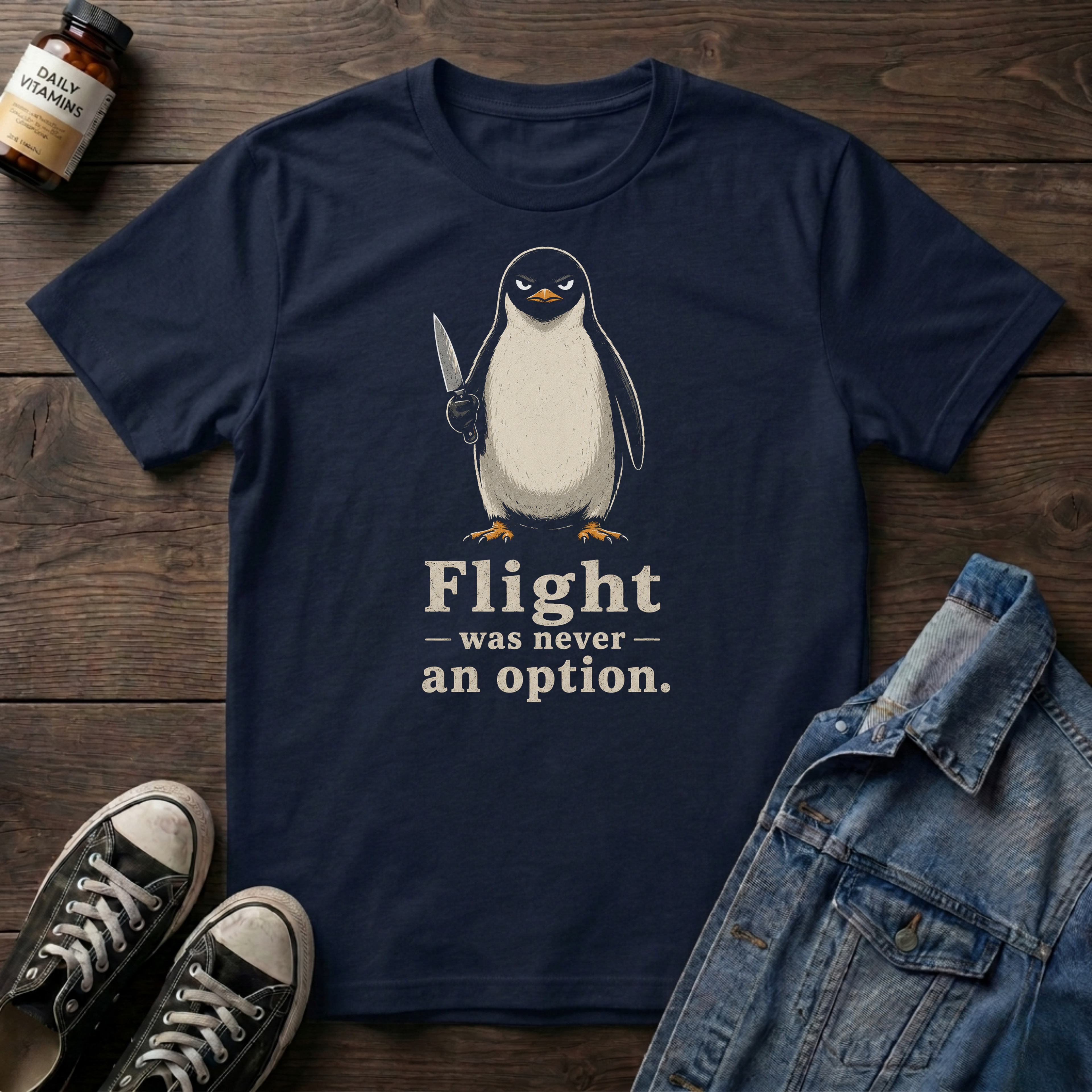 Flight was never an option
