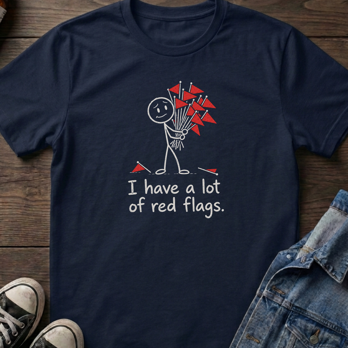 Lots of red flags T-shirt