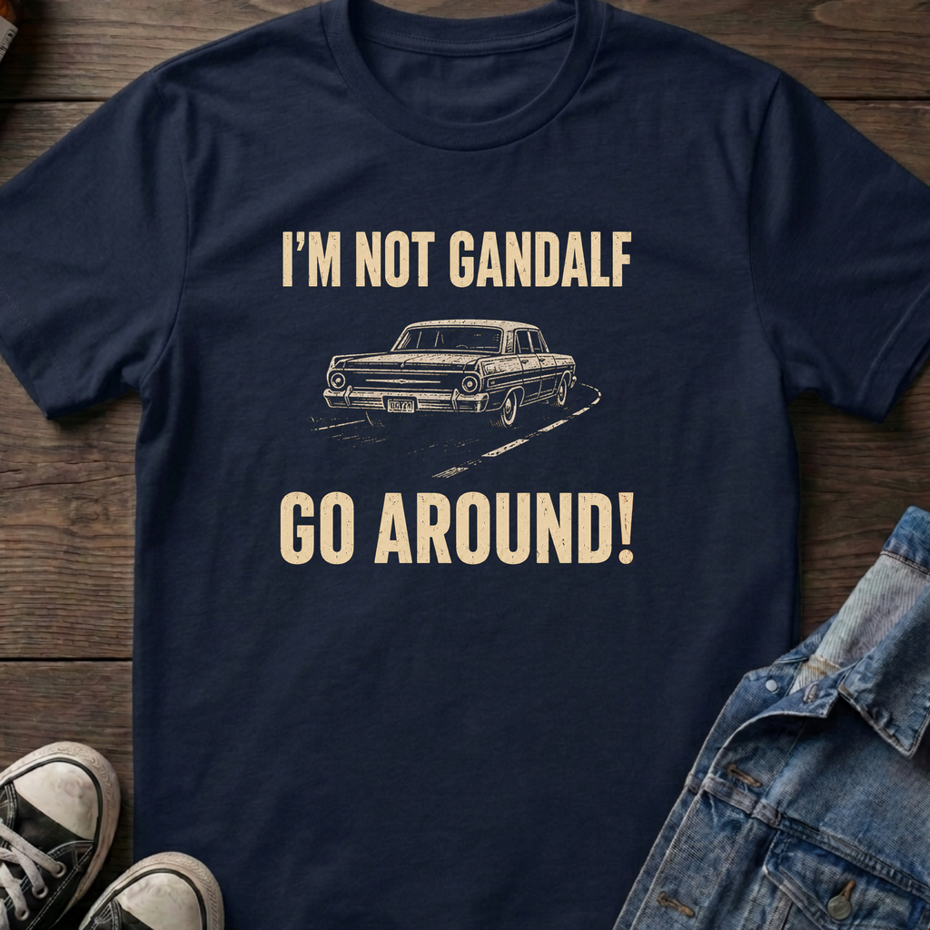 I'M NOT GANDALF GO AROUND!
