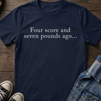 Four score and seven pounds ago...