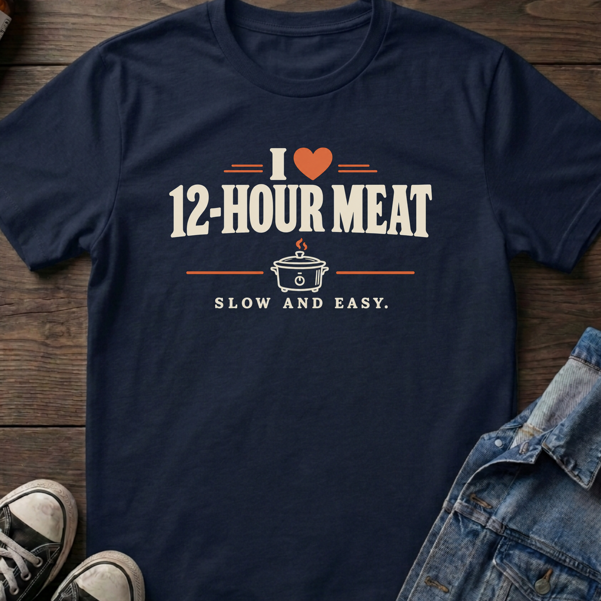 12-hour meat T-shirt