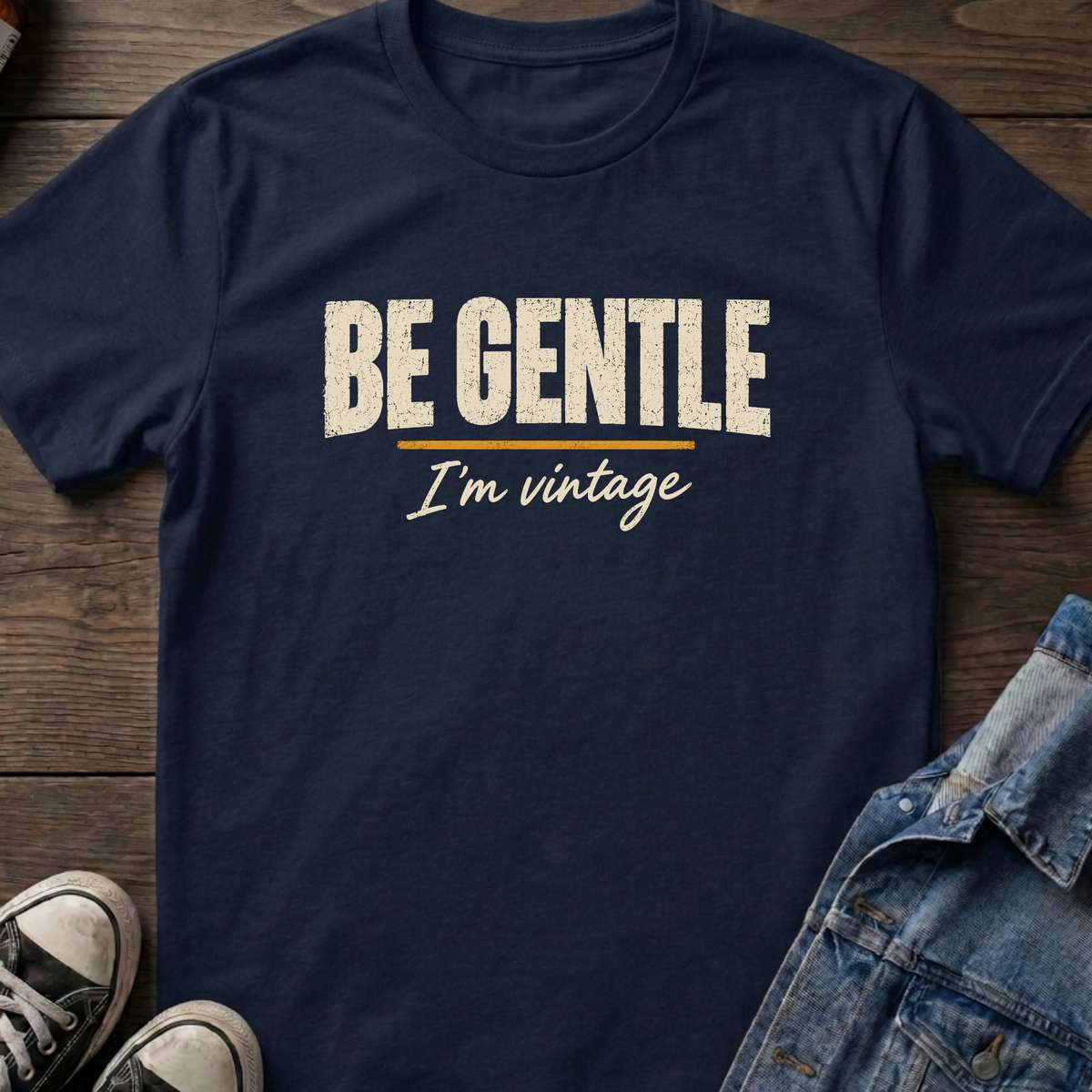 Be gentle, I'm vintage T-shirt